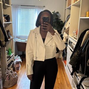 Blank NYC faux leather jacket